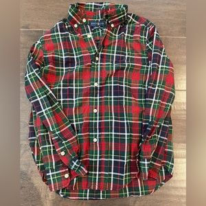 Boys 7 Holiday Button down